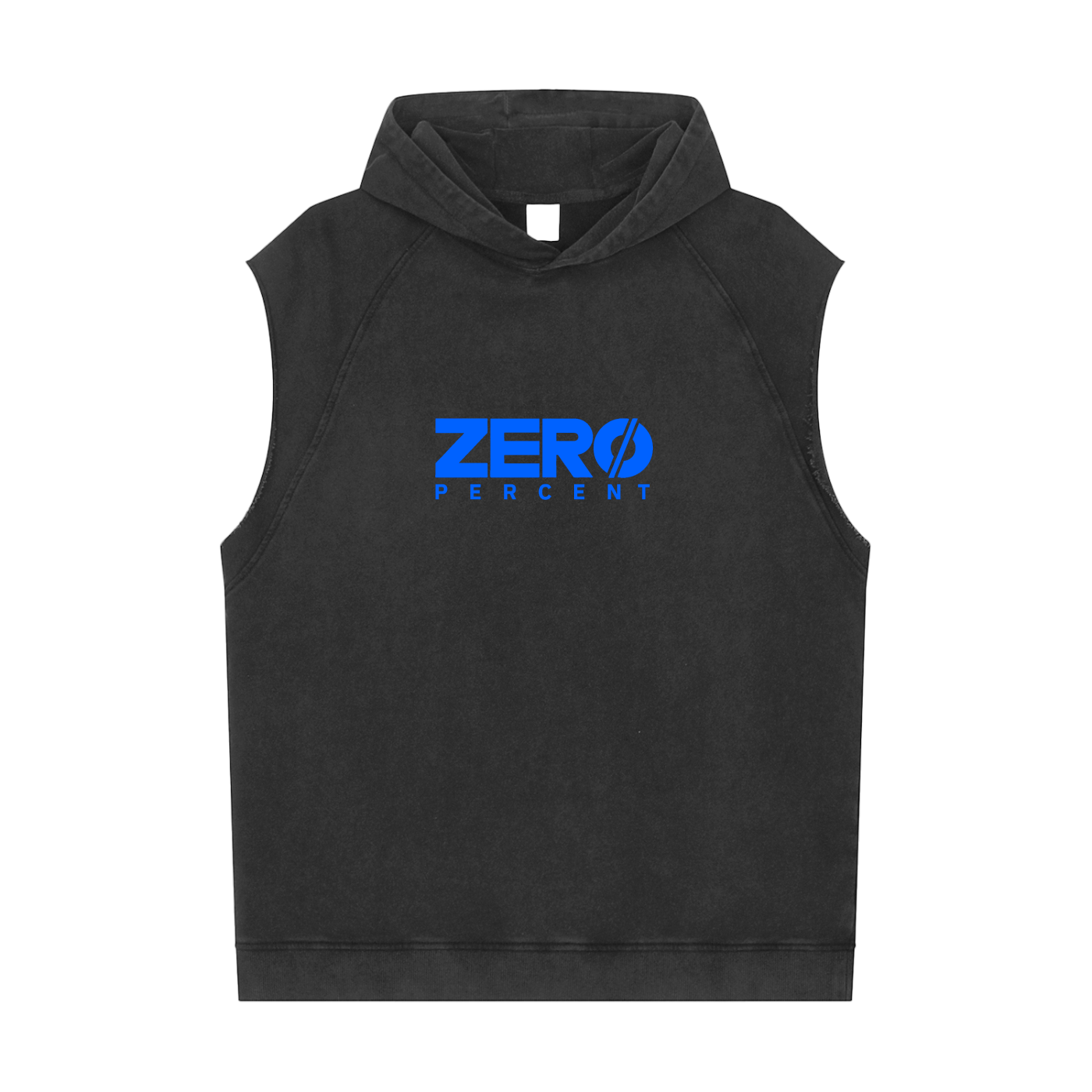 Snow Washed Sleeveless Hoodie